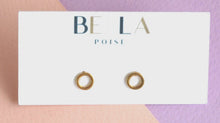 Load image into Gallery viewer, Minimalist Circle Earrings
