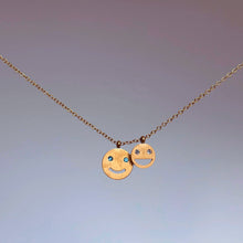 Load image into Gallery viewer, 18kt Gold Plated All SMILES Necklace