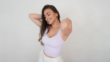 Load image into Gallery viewer, Pale Lavender Bra Top Tank