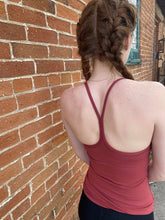 Load image into Gallery viewer, Deep Crimson Bra Top Tank