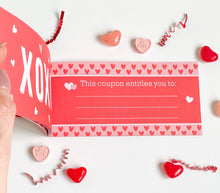 Load image into Gallery viewer, Valentine Coupon Book