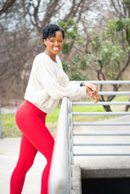 Load image into Gallery viewer, Red Leggings