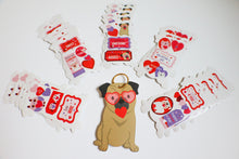 Load image into Gallery viewer, Valentine Book of 100 Stickers