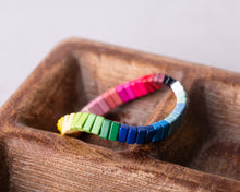 Load image into Gallery viewer, Rainbow Tile Bracelet
