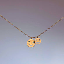 Load image into Gallery viewer, 18kt Gold Plated All SMILES Necklace
