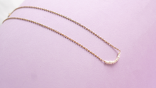 Load image into Gallery viewer, Freshwater Pearl Bar Necklace
