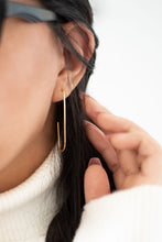 Load image into Gallery viewer, Delicate U-shaped 18kt Gold Plated Hoop Earrings
