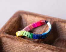 Load image into Gallery viewer, Rainbow Tiles Bracelet
