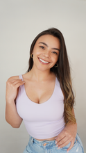 Load image into Gallery viewer, Pale Lavender Bra Top Tank
