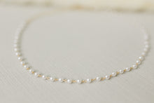 Load image into Gallery viewer, Dainty Faux Pearl Necklace

