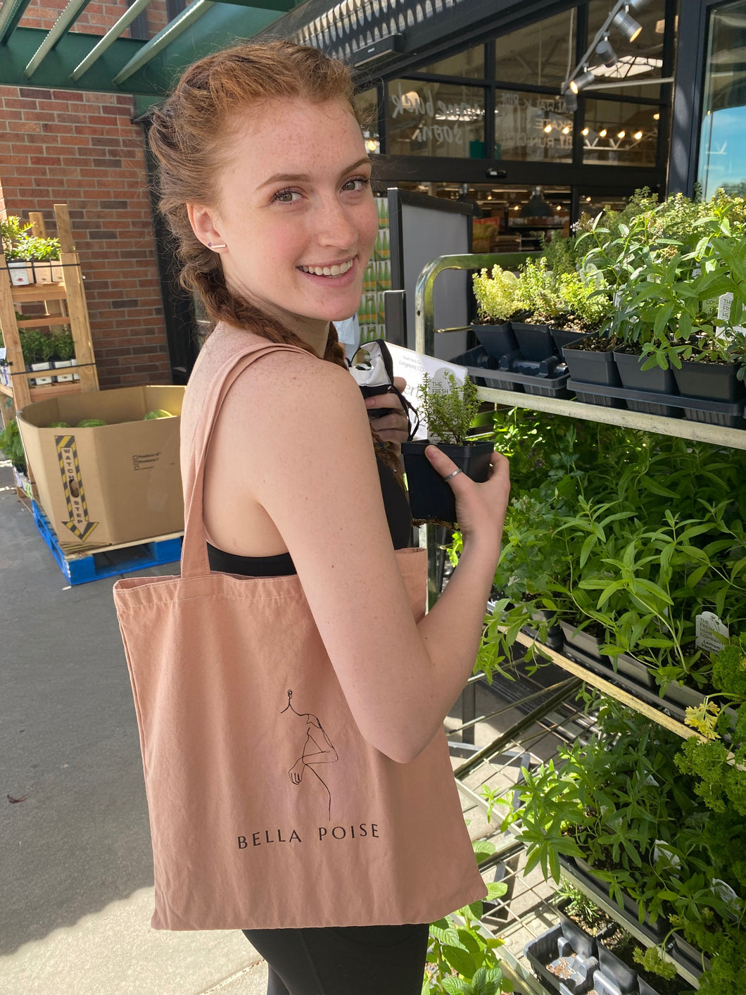 Bella Poise Cotton Canvas Bag
