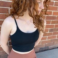 Load image into Gallery viewer, Black Bra Top Tank
