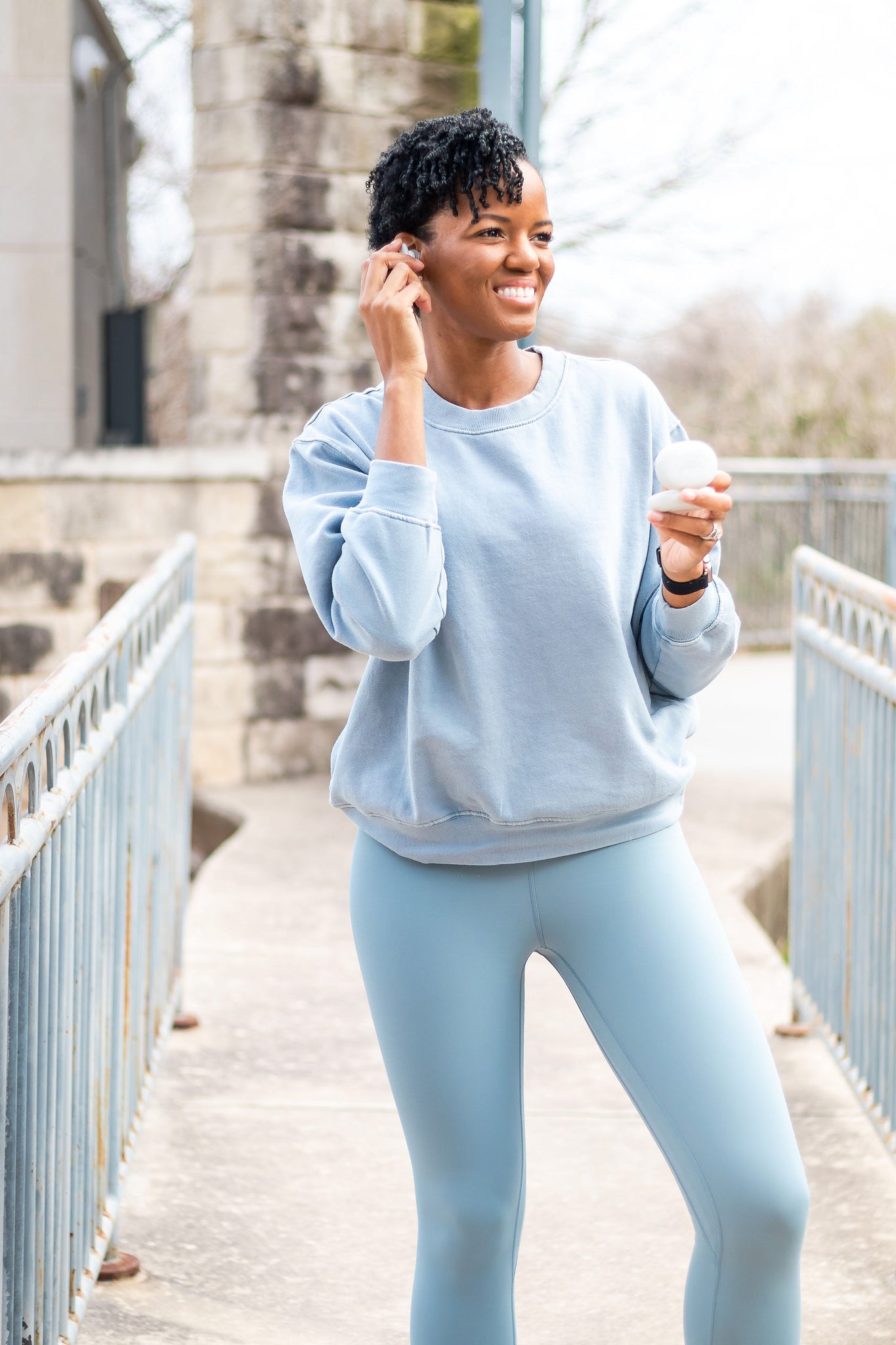 Modi Blue Leggings