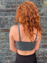 Load image into Gallery viewer, Forest Green Bra Top Tank
