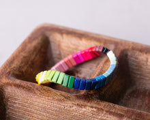 Load image into Gallery viewer, Rainbow Tile Bracelet
