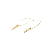Load image into Gallery viewer, Lighting Bolt Dangle Earrings

