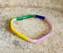 Load image into Gallery viewer, Boho Rainbow Miyuki Bead Bracelet
